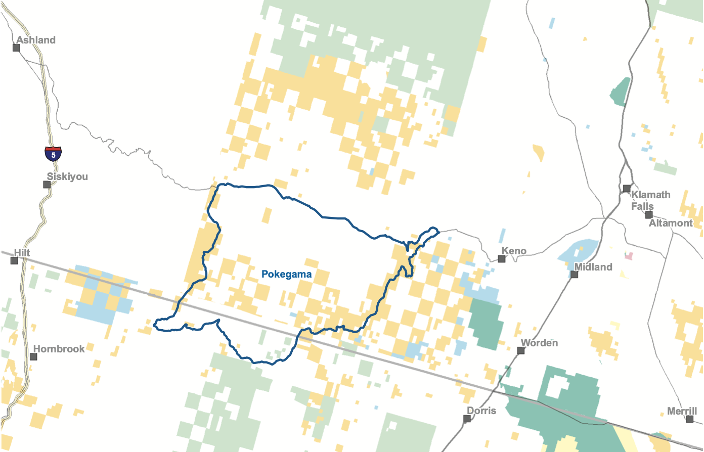 pokegama map